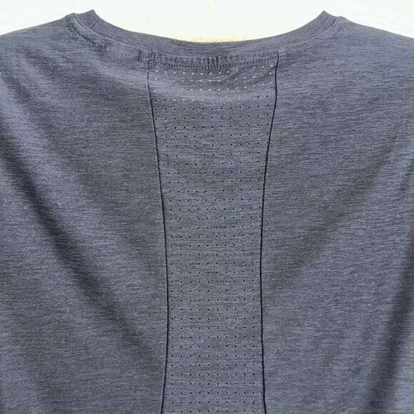 ASICS XS-XL Black Laser Perforated Short Sleeve Run Workout Tee - Picture 11 of 13